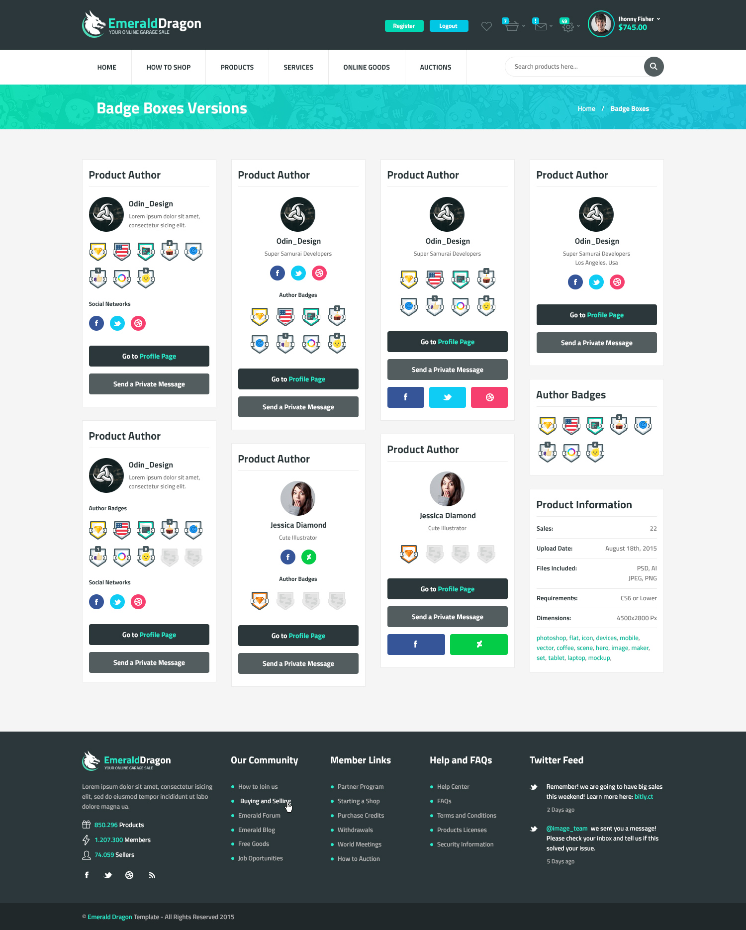 emerald dragon template emerald dragon psd multipurpose marketplace by odin emerald dragon template emerald dragon psd multipurpose marketplace by odin